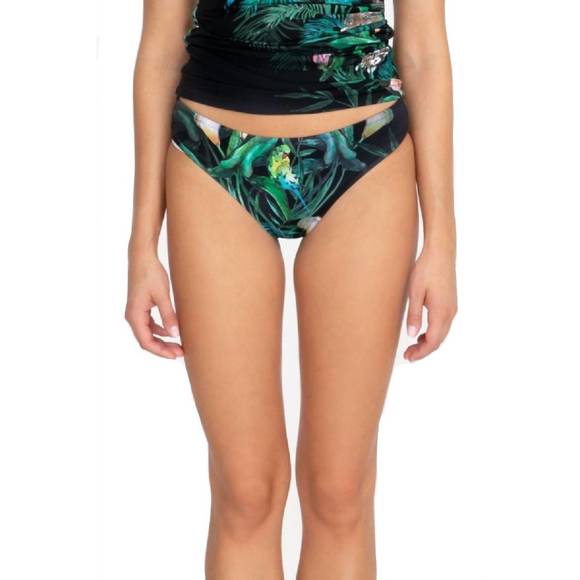 NEW JOHNNY WAS calla lily hipster bikini bottom in multi - Picture 1 of 2